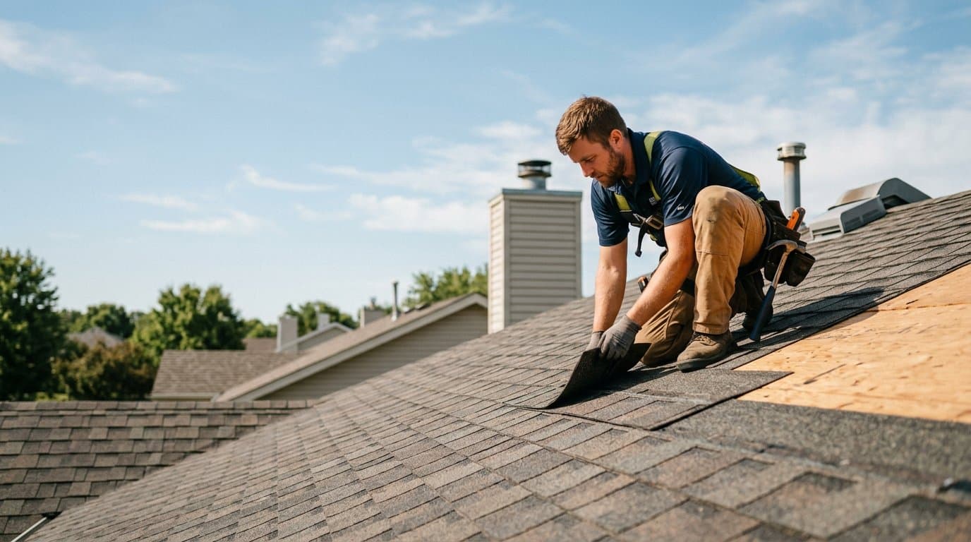 residential and commercial roofing contractor illustrating Roof Repair vs Replacement Phoenix: Expert Guide