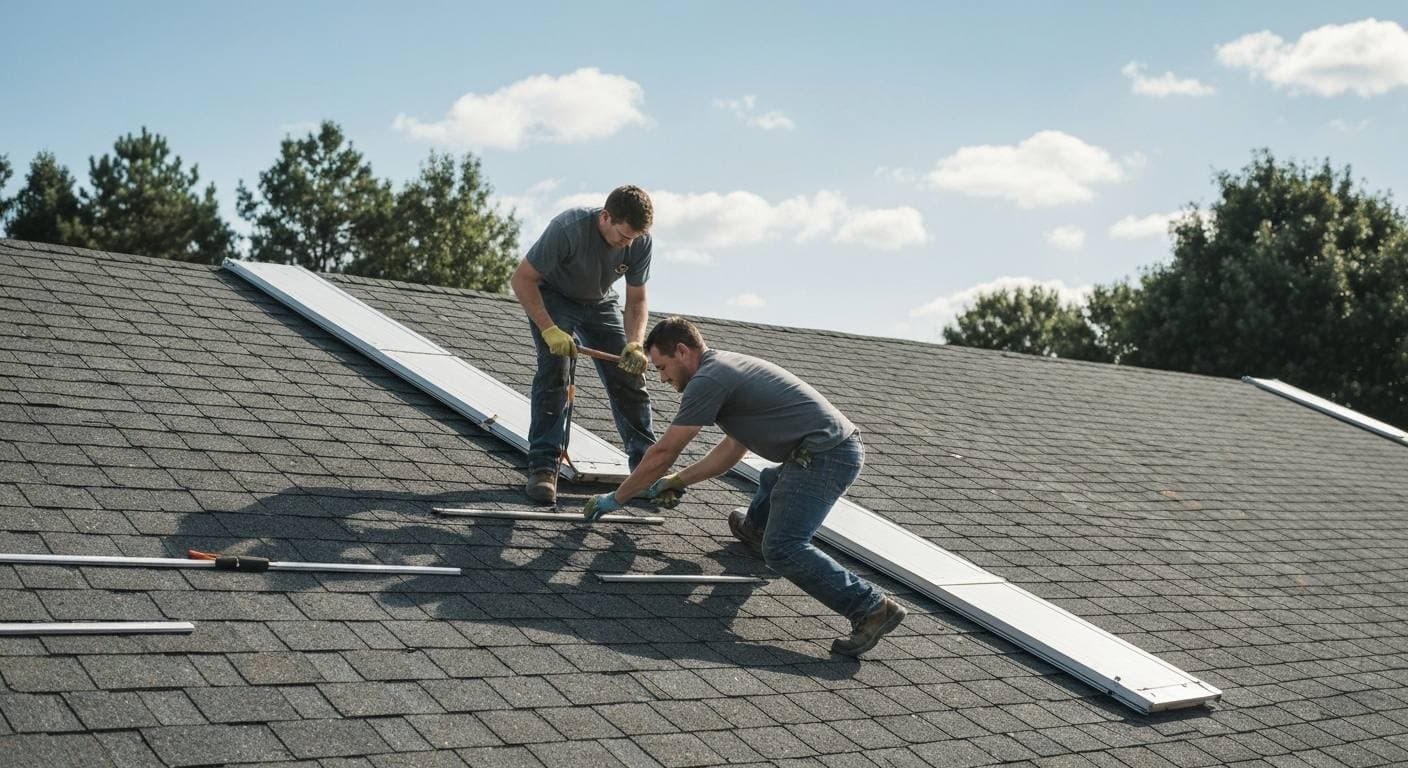 residential and commercial roofing contractor illustrating Storm Damage Roof Repair Phoenix: Fast Mobile Service After Monsoons