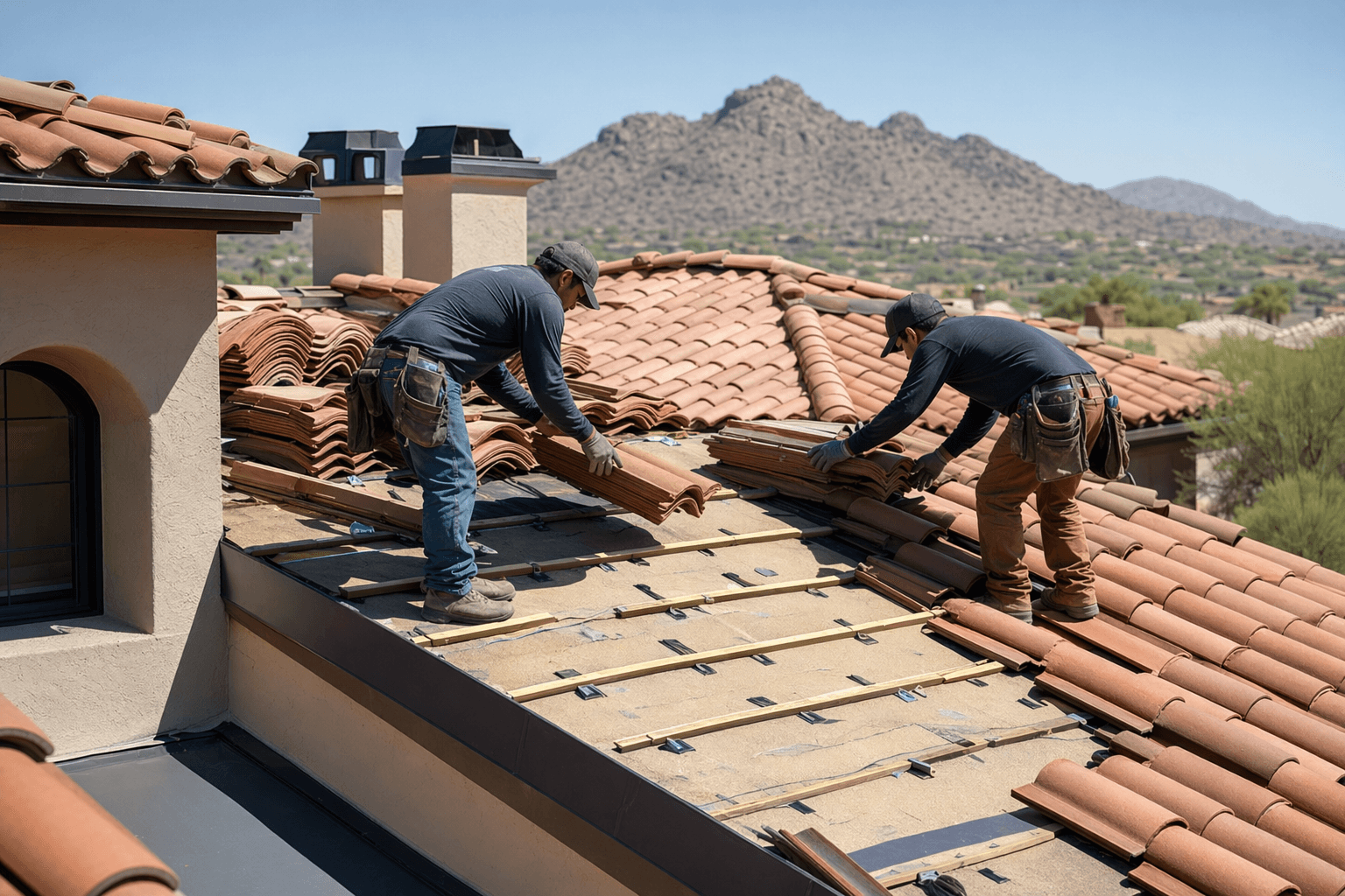 Arcadia Leak Repair & Flashing Cleanup